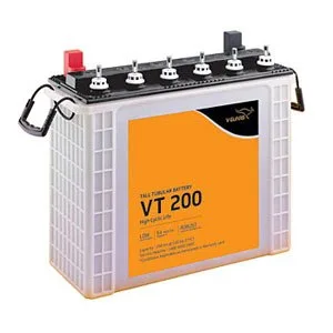 V-Guard VT200 200AH Tall Tubular Inverter Battery ( Multicolour )