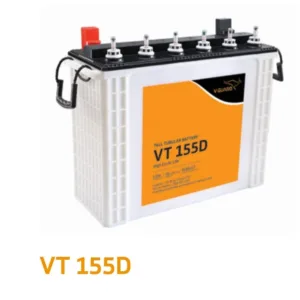 V-Guard VT155D 152AH Tubular Inverter Battery ( Multicolour )