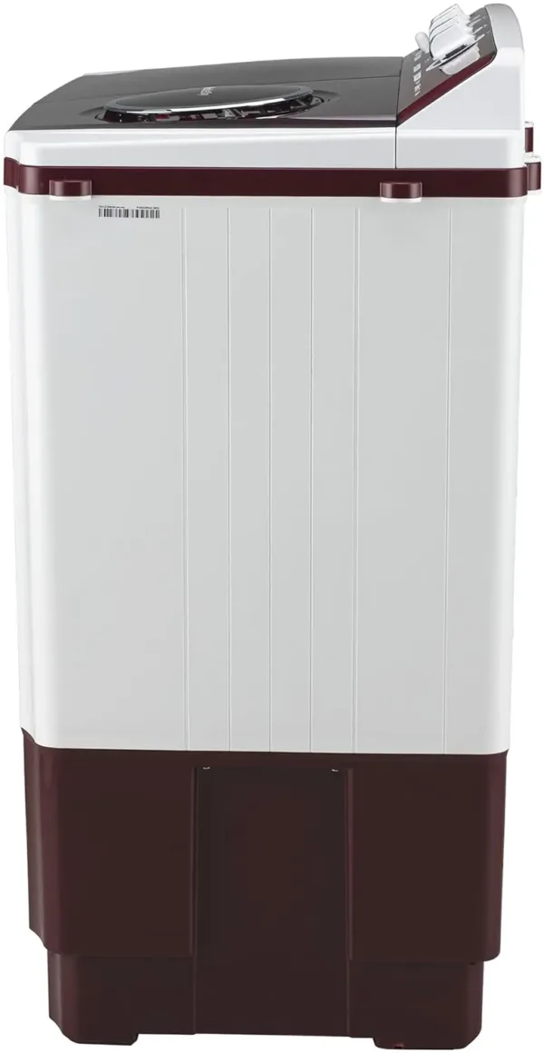 LG 8 kg 5 Star Wind jet dry Semi-Automatic Top Load Washing Machine ( Burgundy, Roller Jet Pulsator) - Image 13