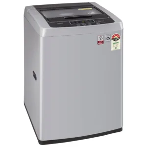 LG 6.5 Kg 5 Star Inverter Turbodrum Fully Automatic Top Loading Washing Machine (T65SKSF4Z, 3 Smart Motion, Tub Clean, Middle Free Silver)