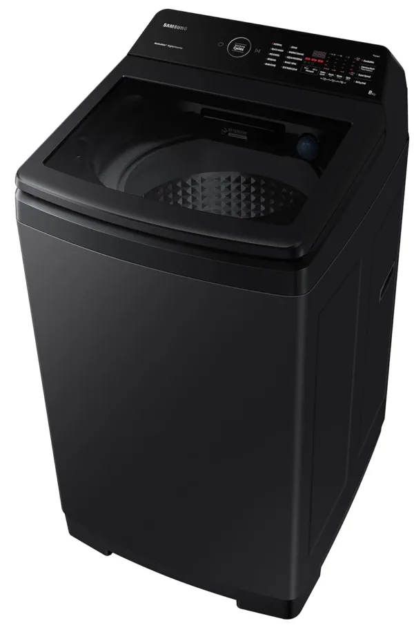 Samsung 8.0 5 star Fully Automatic Top Load Washing Machine (WA80BG4545BVTL,) Black Caviar) - Image 8