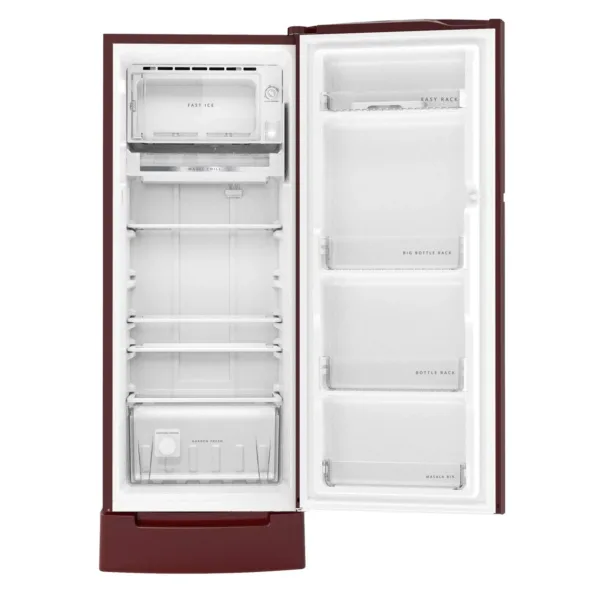 Whirlpool 207 L Direct-Cool Single Door 3 Star  Refrigerator (Wine Mulia 230 IMPRO PRM 3S, Wine Mulia,) - Image 3