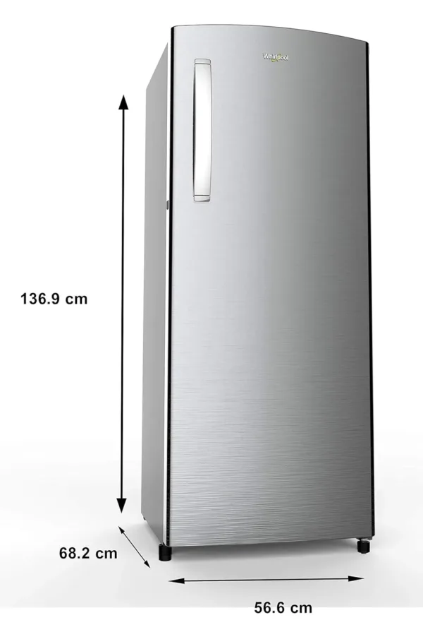 Whirlpool 192 L Direct Cool Single Door 3 Star Refrigerator (Cool lllusia ,215 IMPRO PRM 3S Cool ILUSIA) - Image 9