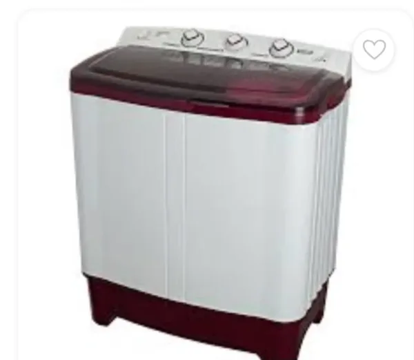 Gem 7 Kg Semi-Automatic Top Loading Washing Machine (WM GWM90RD, RED)