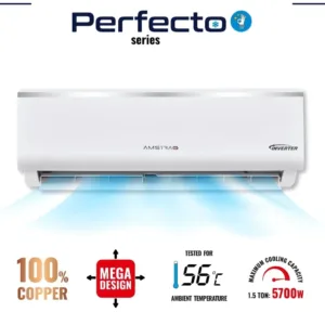 Amstrad Perfecto Series AC 1.5 Ton 3 Star Inverter Split Air Conditioner (AMSI2032)