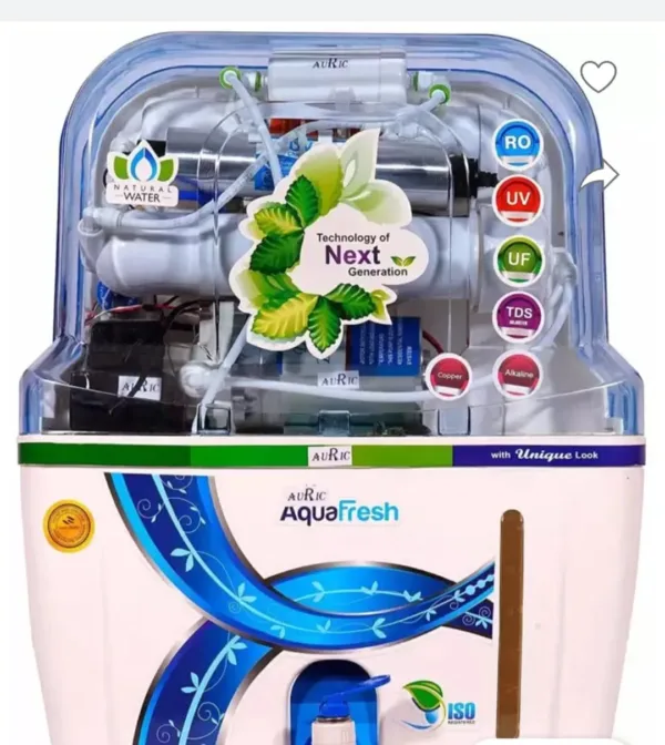 Aquafresh ro+uv+uf+alkaline+prefilter+15 liter tank