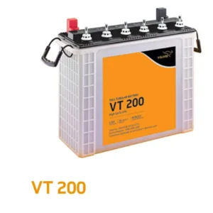 V-Guard VT200 200AH Tall Tubular Inverter Battery ( Multicolour )