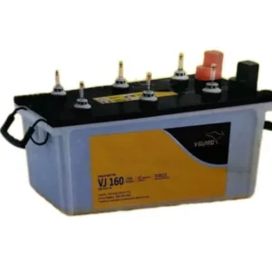 V-Guard VJ160 150AH Flat Tubular Inverter Battery ( Multicolour )