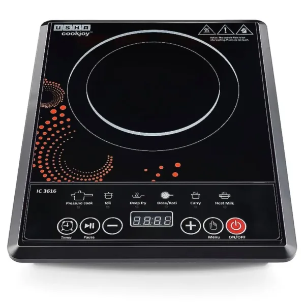 Usha Cook Joy (3616) 1600-Watt Induction Cooktop - Image 2