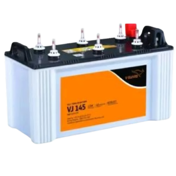 V-Guard VJ145 135AH Flat Tubular Inverter Battery ( Multicolour )