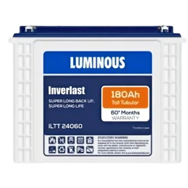 LUMINOUS ILTT 24060 Tubular Inverter Battery (180Ah)