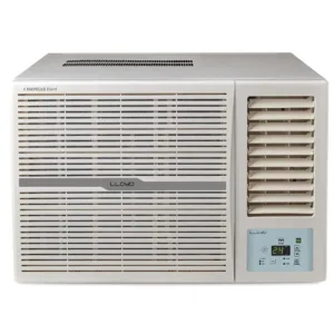 Lloyd 1.5 Ton 3 Star Fixed Speed Window Ac (Copper, 2023 Model, White With Silver Deco Strip, GlW18C3YWSEW)