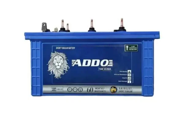 ADDO EA180JST 180AH Jumbo Tubular Battery for Inverter Home UPS Application | 180AH Battery | 60* Months Warranty